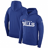 Men's Buffalo Bills Nike Property Of Performance Pullover Hoodie Royal,baseball caps,new era cap wholesale,wholesale hats